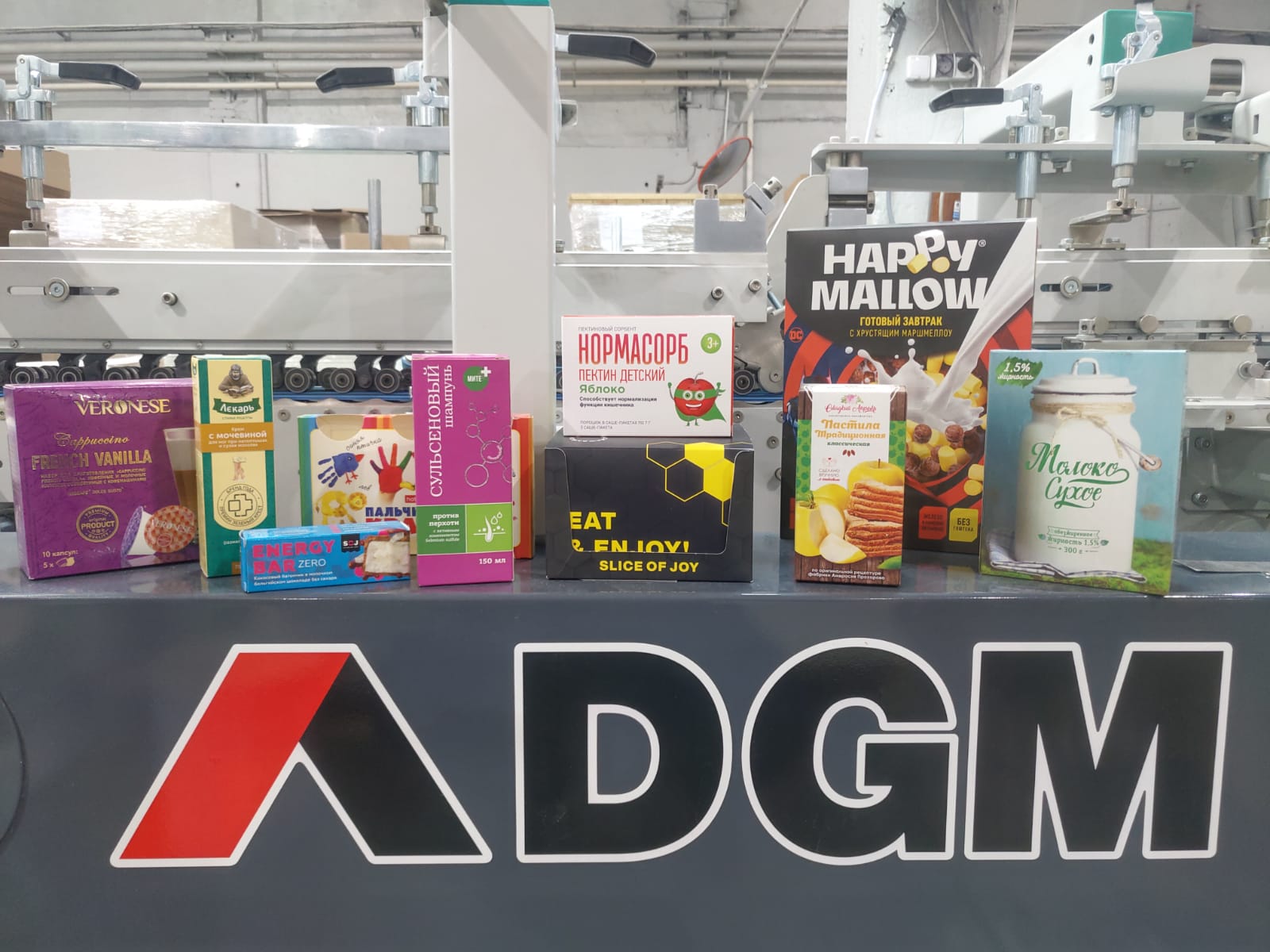Новая фальцевально-склеивающая машина от DGM установлена в типографии СП Принт