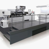 Автоматический пресс для горячего тиснения фольгой и высечки в формате B1