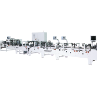 Фальцевально-склеивающие машины, универсальная для сложных разверток