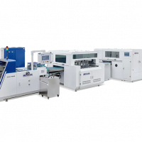 Машина для формирования сторонок сборной жесткой коробки