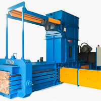 Горизонтальный автоматический пресс среднего размера