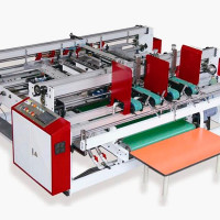 Полуавтоматические машины для склеивания гофрокоробок из двух разверток