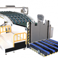 Машина для автоматической подачи листов пре-фидер с функцией переворота