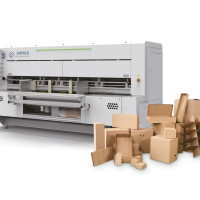 Автоматическая цифровая машина для биговки, рилевки и плоттерной резки листов гофрокартона