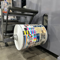 Сервоприводная флексографская печатная машина