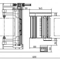 Схема бобинорезательной машины FT 1300