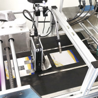 Промышленная маркировка печатающей головкой 8A