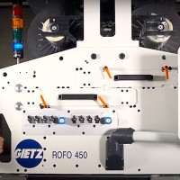 Gietz ROFO 450 вращающаяся секция фольгирования