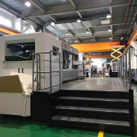 Пресс для высечки с удалением облоя и автоматическим разделением заготовок SBL-1060SCB