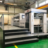 Автоматический пресс для высечки с каскадным самонакладом с системой Нон-стоп SBL-1060SCB