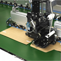 Процесс нанесения клейкой ленты KeQi