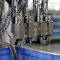 Спреевая система нанесения клея KeQi