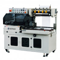 Машина для упаковки продукции в термоусадочную пленку с ножом L-типа QC Pack BTA-450A