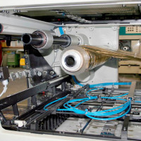 Намотка фольги, продольное направление