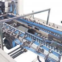 Секция окончательного фальцевания