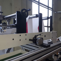 Опиция Устройсво формирования рукава для вставки в картонную заготовку