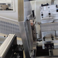 Секция горизонтальной высечки колоды