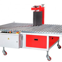 Конвейер для поворота пачек гофрокартона Transpak C-BT