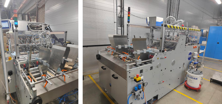 Две машины GIETZ HTF-940 установлены в Санкт Петербурге в Типографии Печатня для производства ланч-боксов