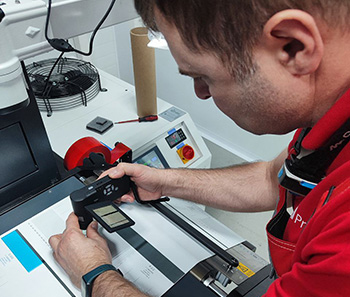 Работа с спектрофотометром