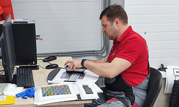 Работа с спектрофотометром